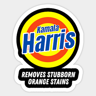 Kamala-Removes-Stubborn-Orange-Stains Sticker